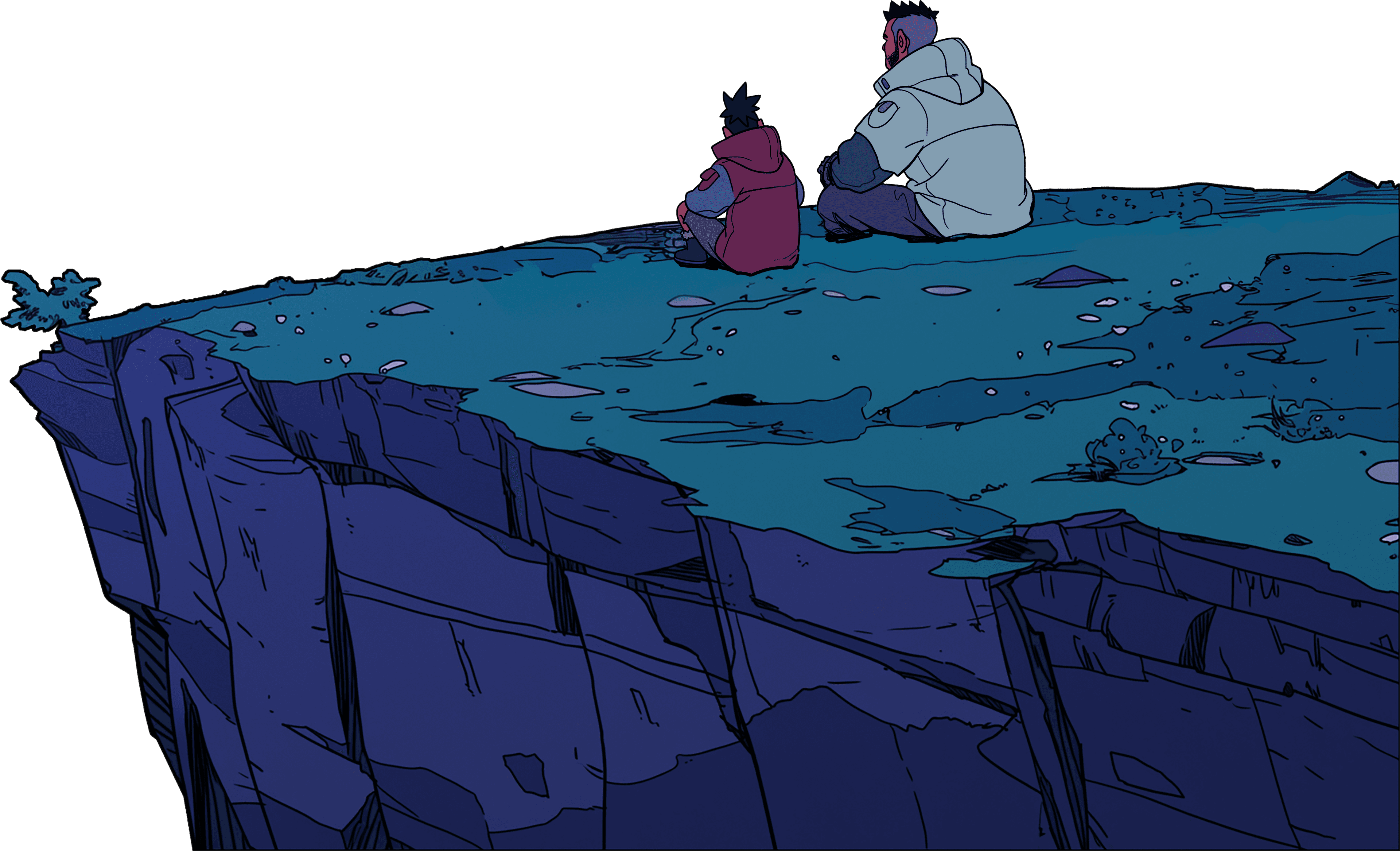background image of waterfall